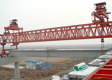 دستگاه نصب تیرهای پل پیش ساخته با حداکثر ارتفاع 10 متری برای بزرگراه