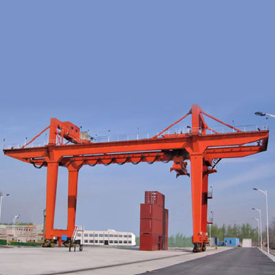 RTG / RMG نوع جرثقیل دروازه ای کنترل کانتینر برقی