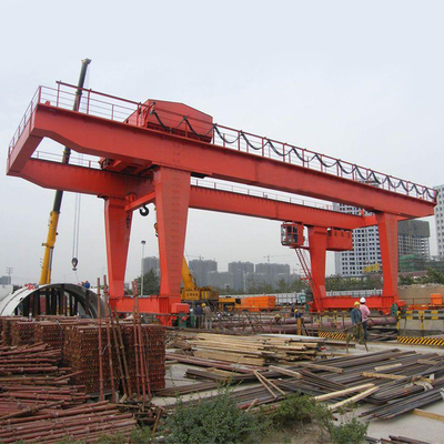 Harbor Use Rubber Tired Gantry Crane RTG مدل Heavy Capcity 380V