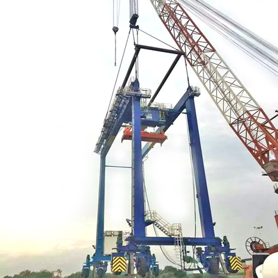 Port Rubber Tyred Gantry Crane A7 Duty for Container Loading