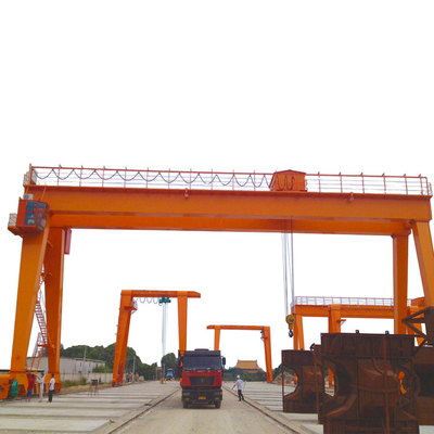 Popular Selling Electric Double Girder Gantry Crane با ماشین سواری برای بلند کردن